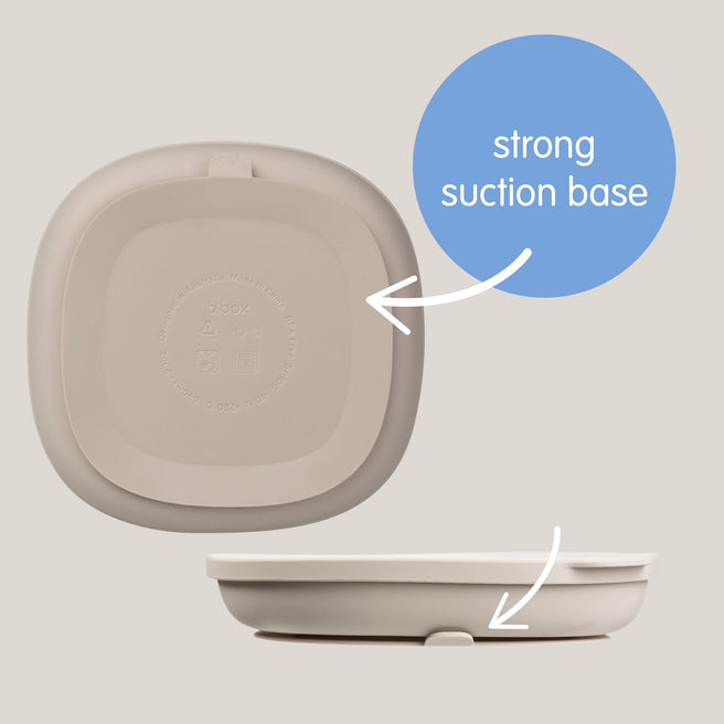 Silicone Plate + Lid - ocean