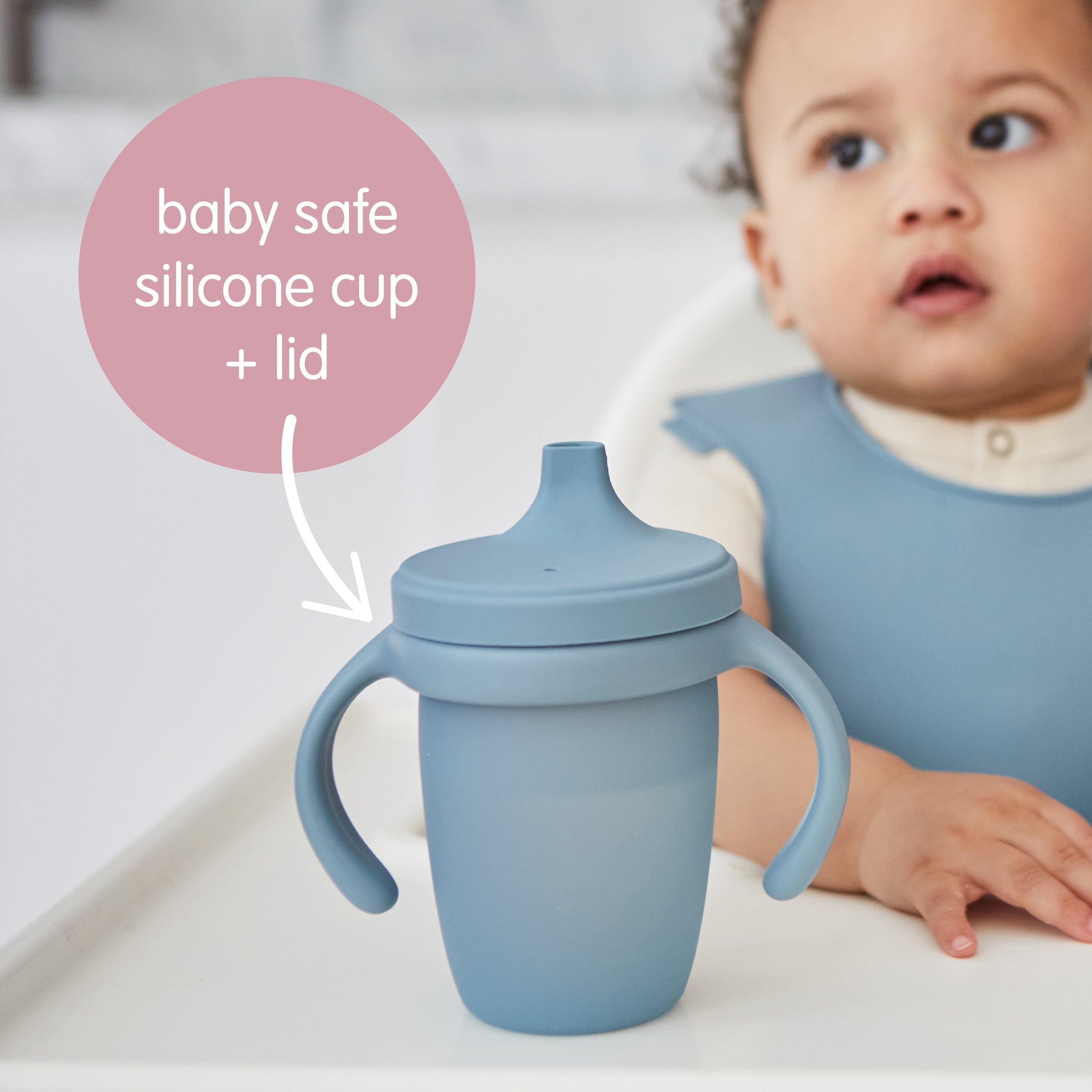 Silicone Spout Cup - sage