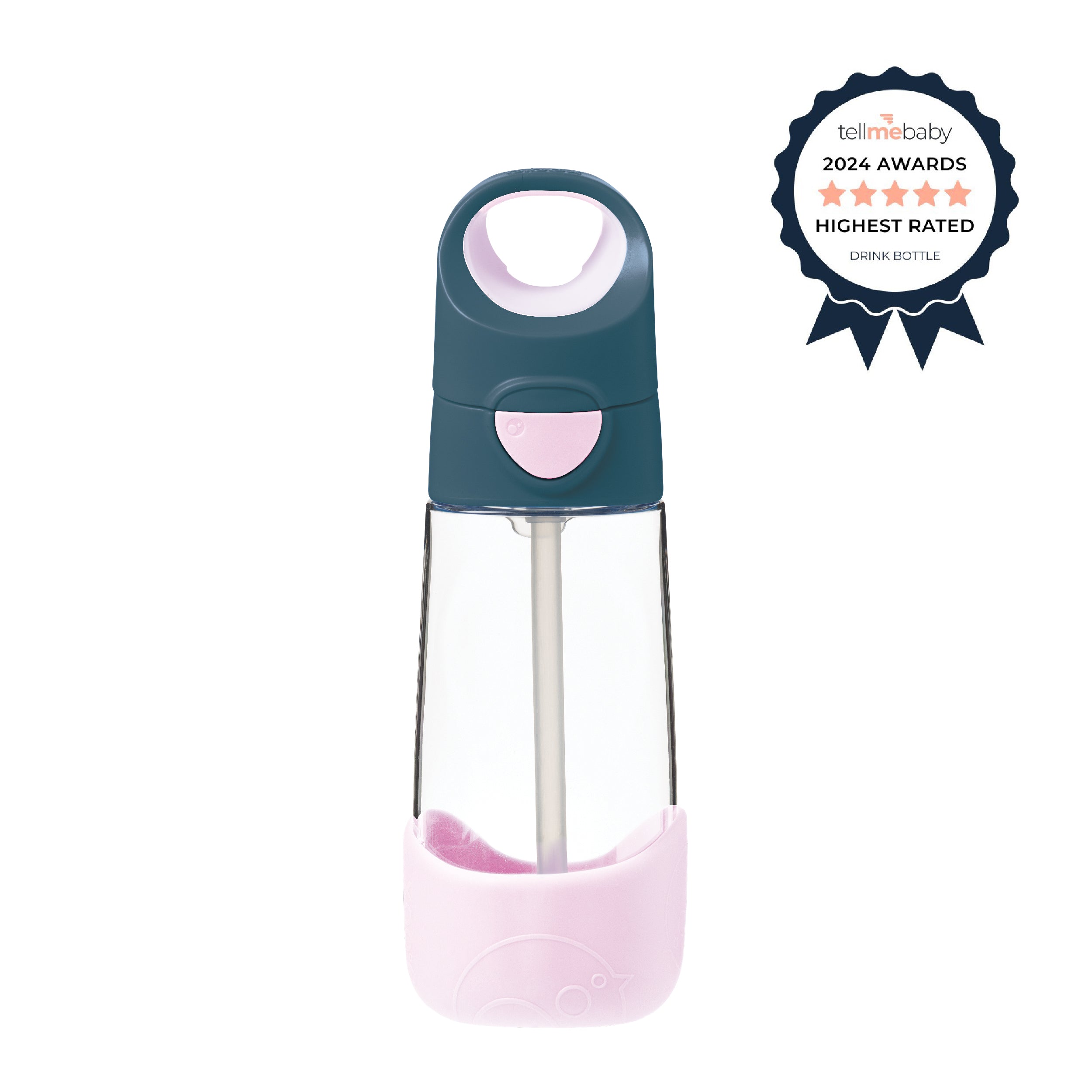 450ml Tritan Drink Bottle - indigo rose