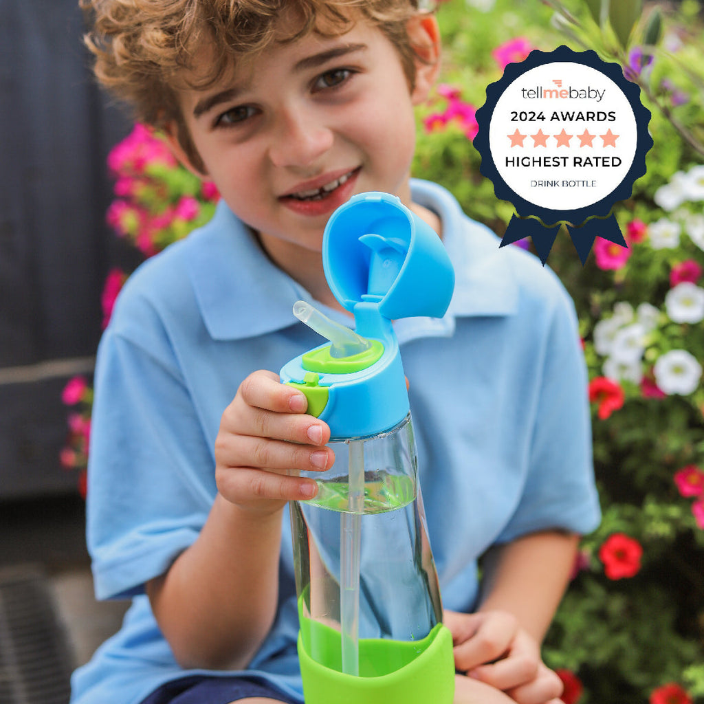 600ml Tritan Drink Bottle - blue blaze