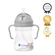 Sippy Cup: Strohhalmbecher - grau
