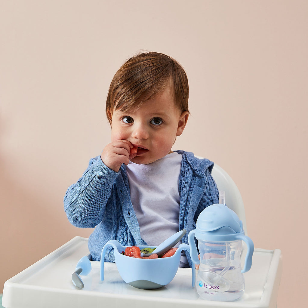 *NEW* Toddler cutlery set - bubblegum - b.box for kids