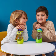 children with sport spout 450ml bottle - blue slate - b.box for kids