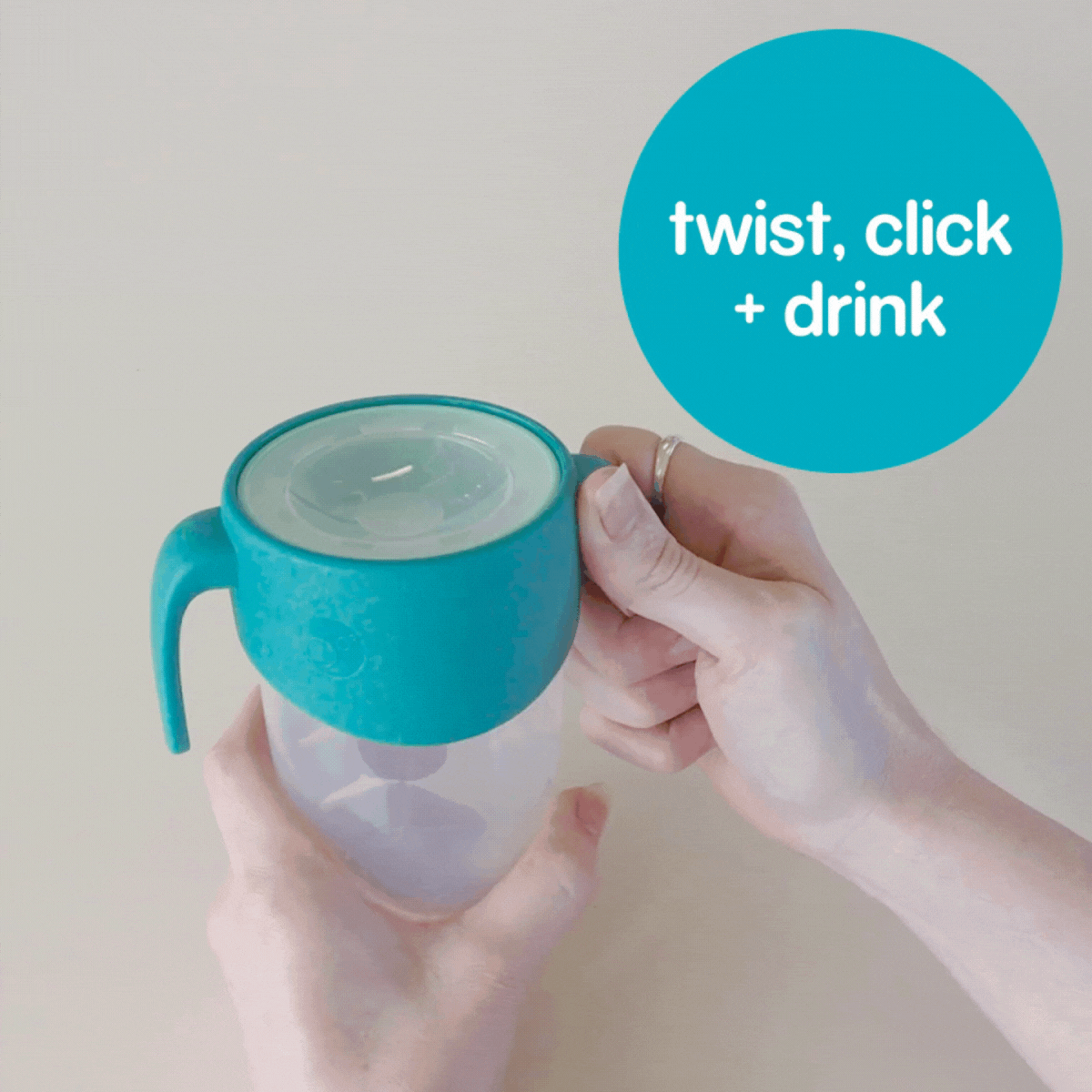 360°-Trinklernbecher- lilac pop